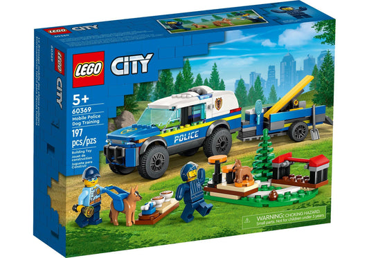 Lego 60369 City: Mobiles Polizeihunde-Training - plegobil