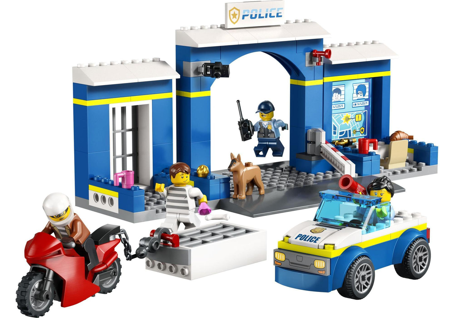 Lego 60370 City: Ausbruch aus der Polizeistation - plegobil
