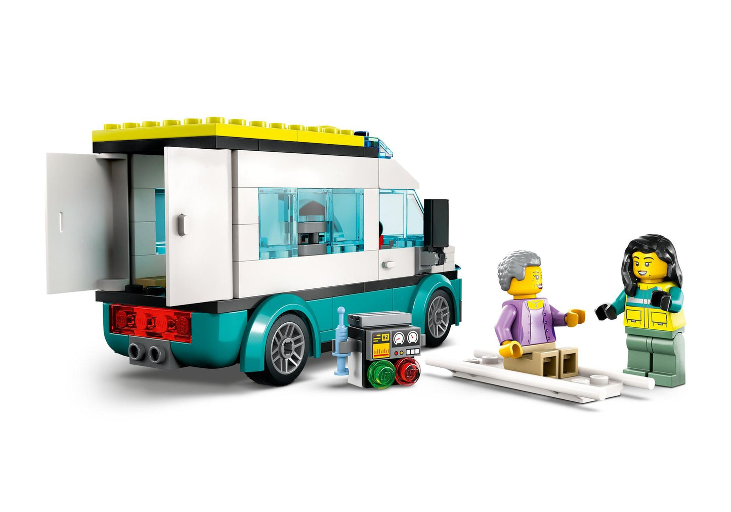 Lego 60371 City: Hauptquartier der Rettungsfahrzeuge - plegobil