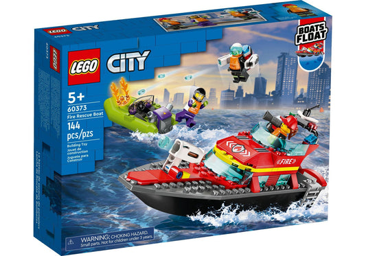 Lego 60373 City: Feuerwehrboot - plegobil
