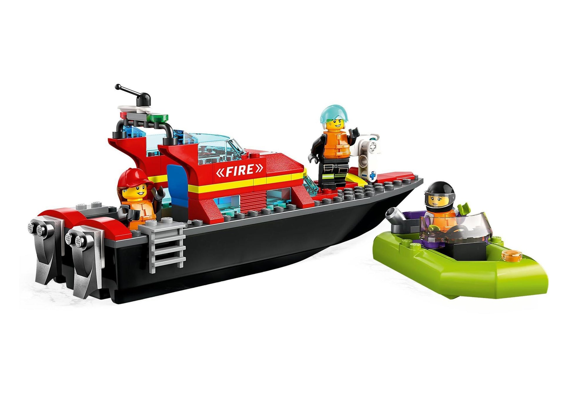 Lego 60373 City: Feuerwehrboot - plegobil