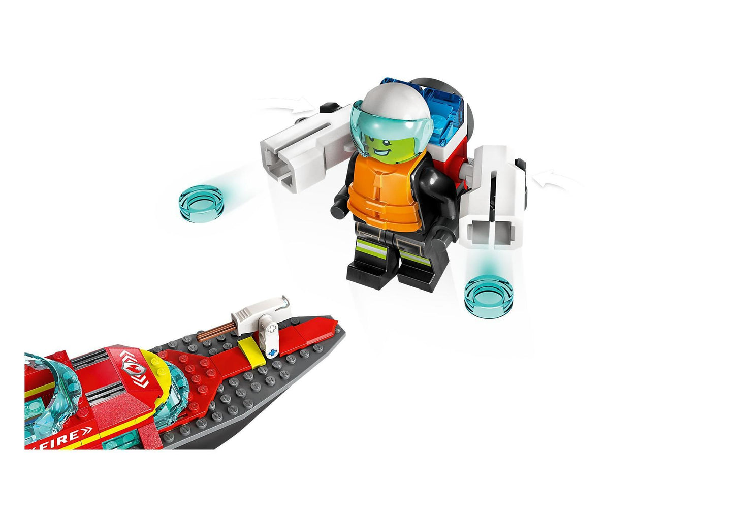 Lego 60373 City: Feuerwehrboot - plegobil