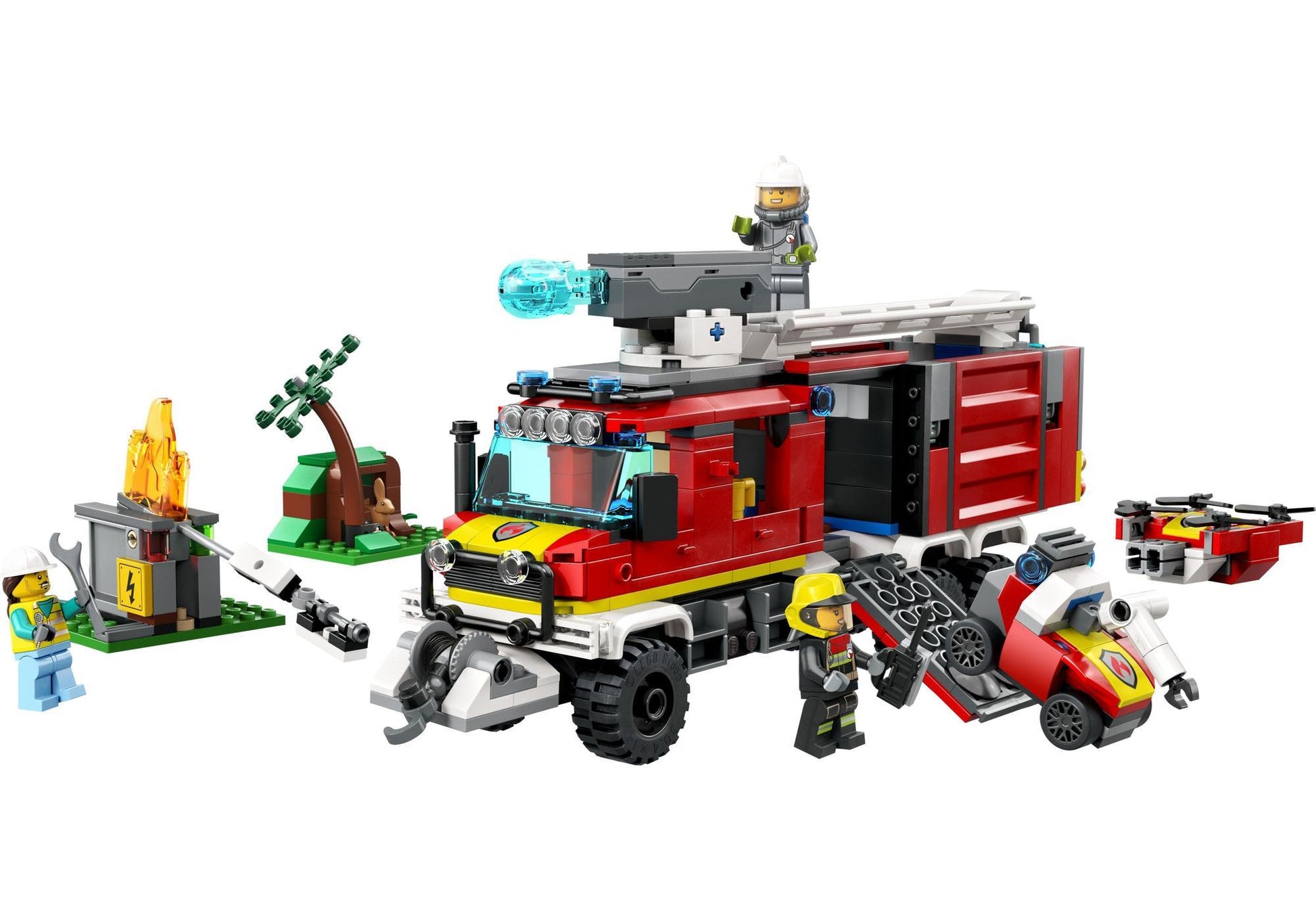 Lego 60374 City: Einsatzleitwagen der Feuerwehr - plegobil