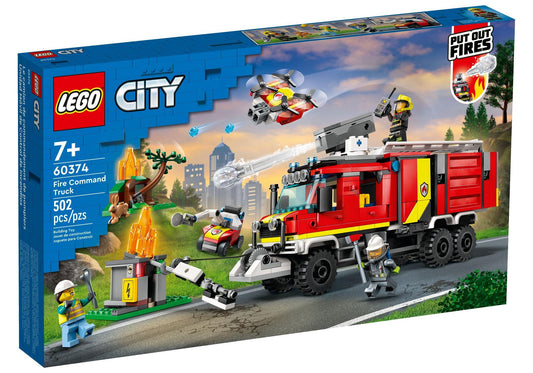 Lego 60374 City: Einsatzleitwagen der Feuerwehr - plegobil