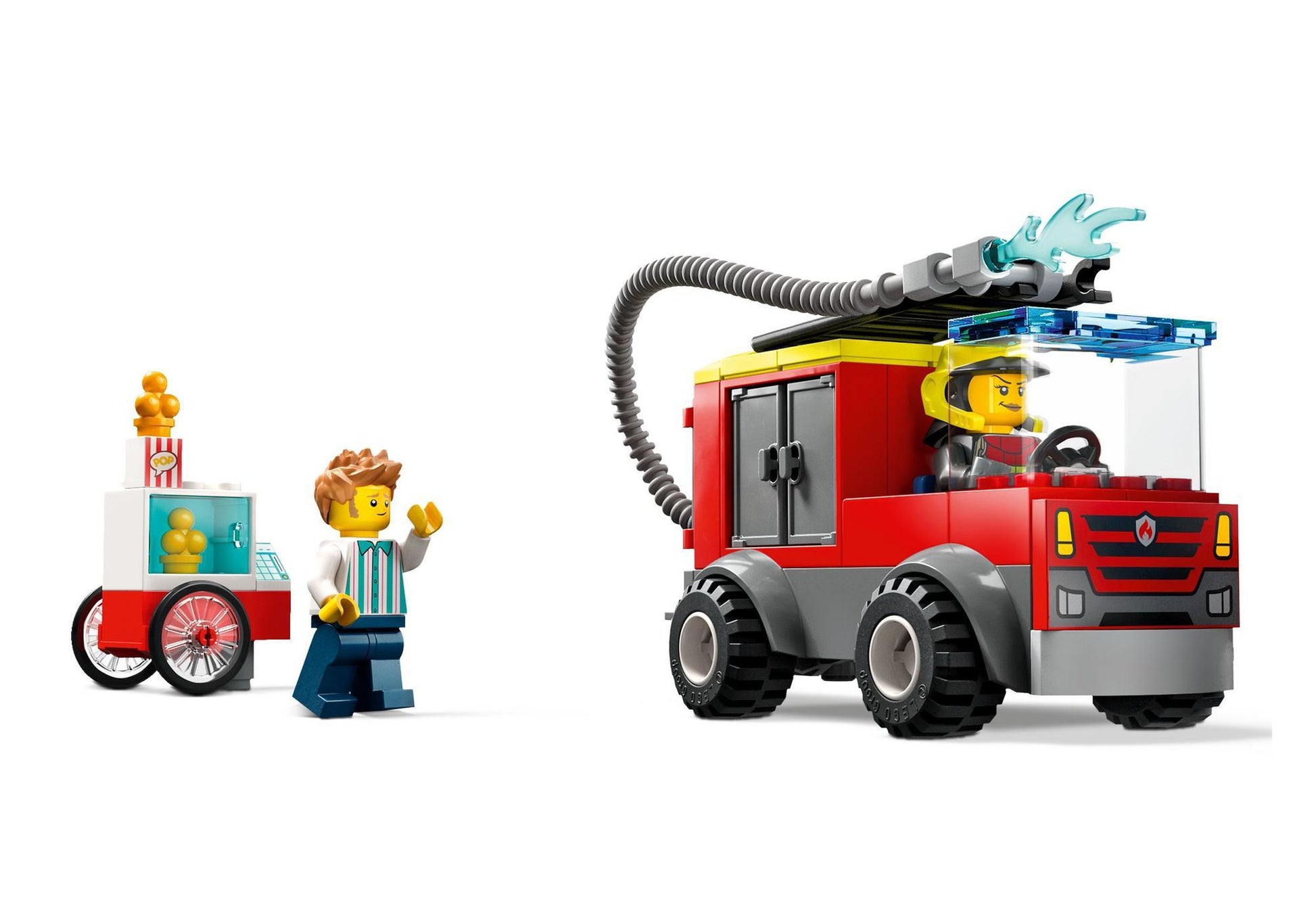Lego 60375 City: Feuerwehrstation und Löschauto - plegobil