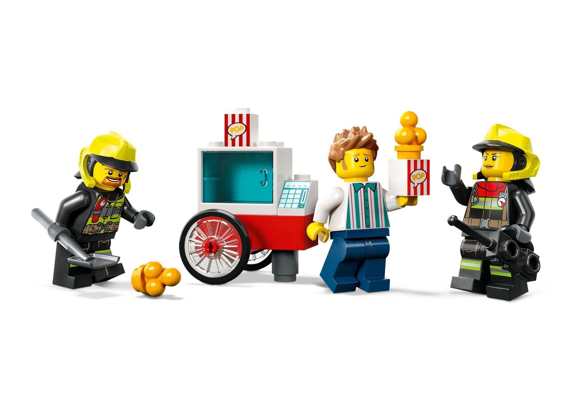 Lego 60375 City: Feuerwehrstation und Löschauto - plegobil