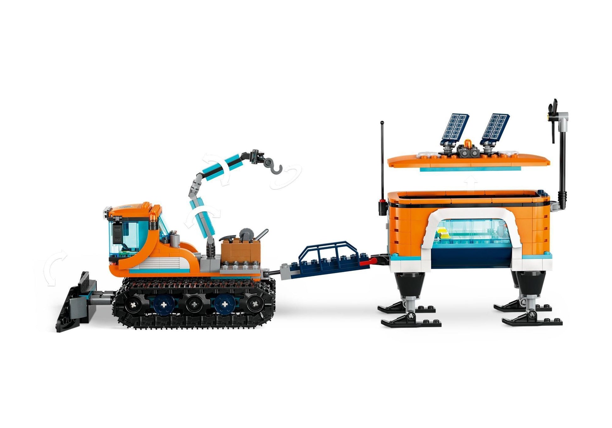 Lego 60378 City: Arktis-Schneepflug mit mobilem Labor - plegobil