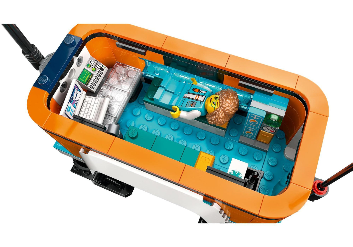 Lego 60378 City: Arktis-Schneepflug mit mobilem Labor - plegobil