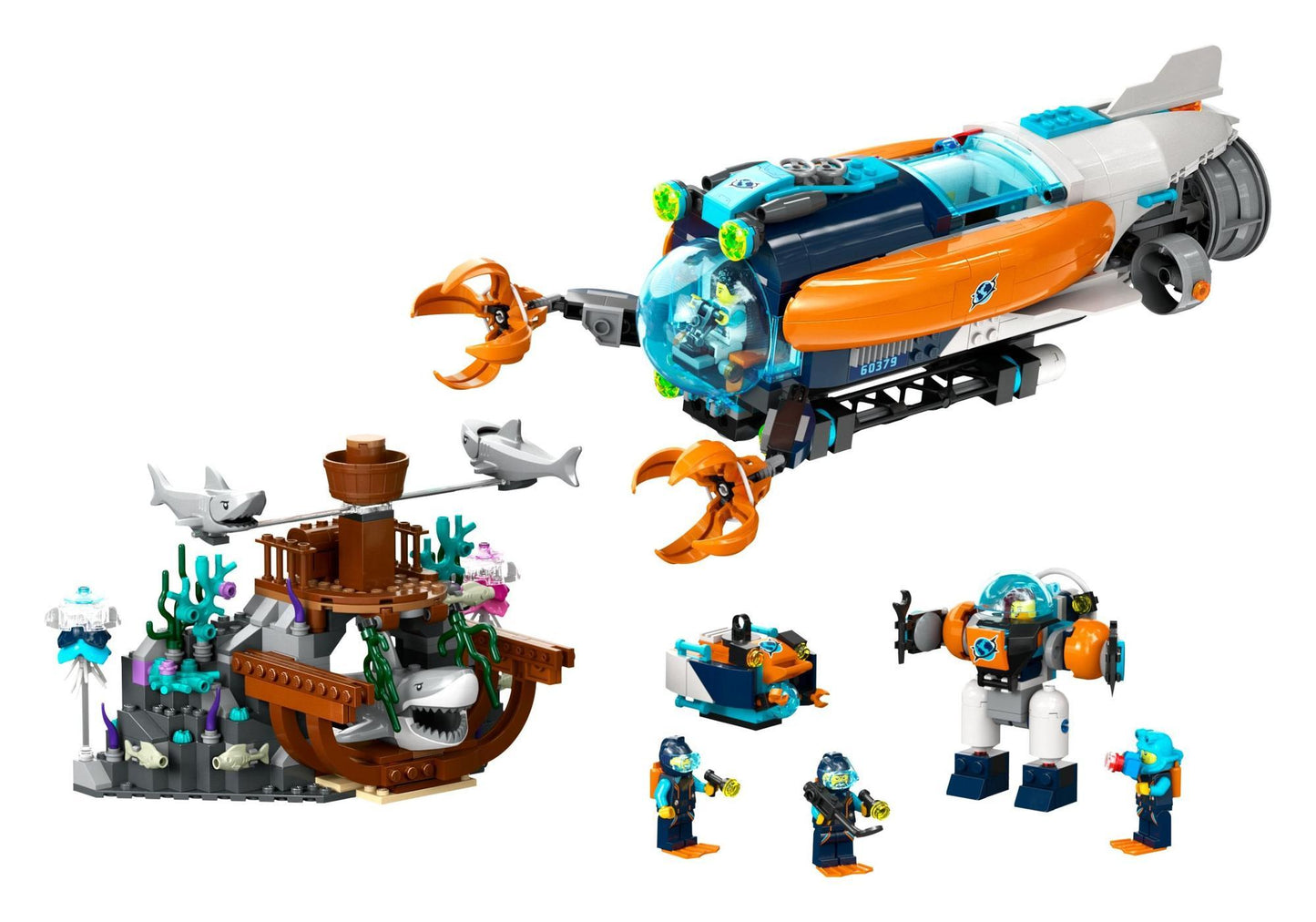 Lego 60379 City: Forscher-U-Boot - plegobil