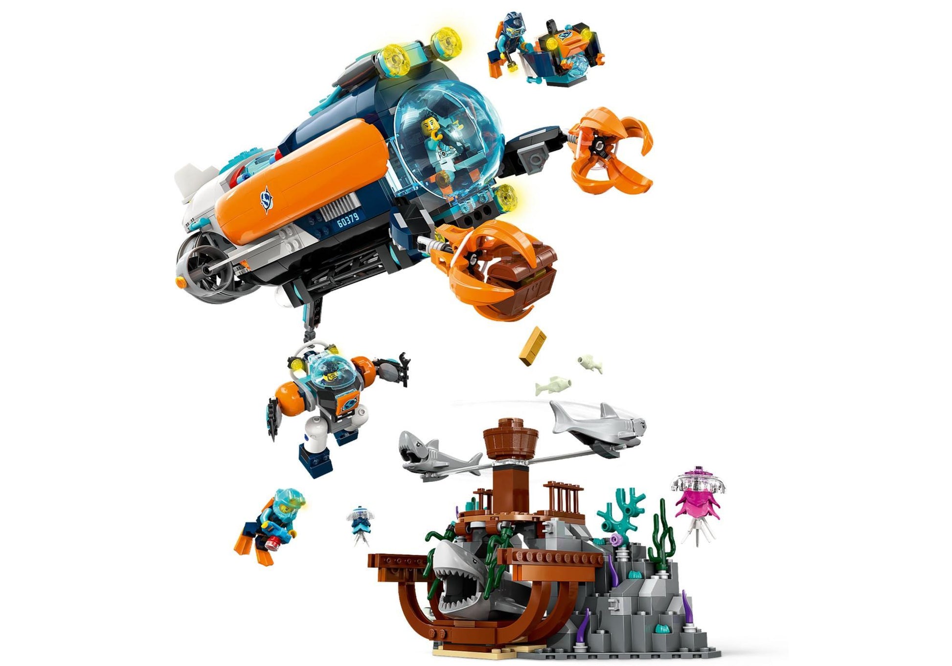 Lego 60379 City: Forscher-U-Boot - plegobil