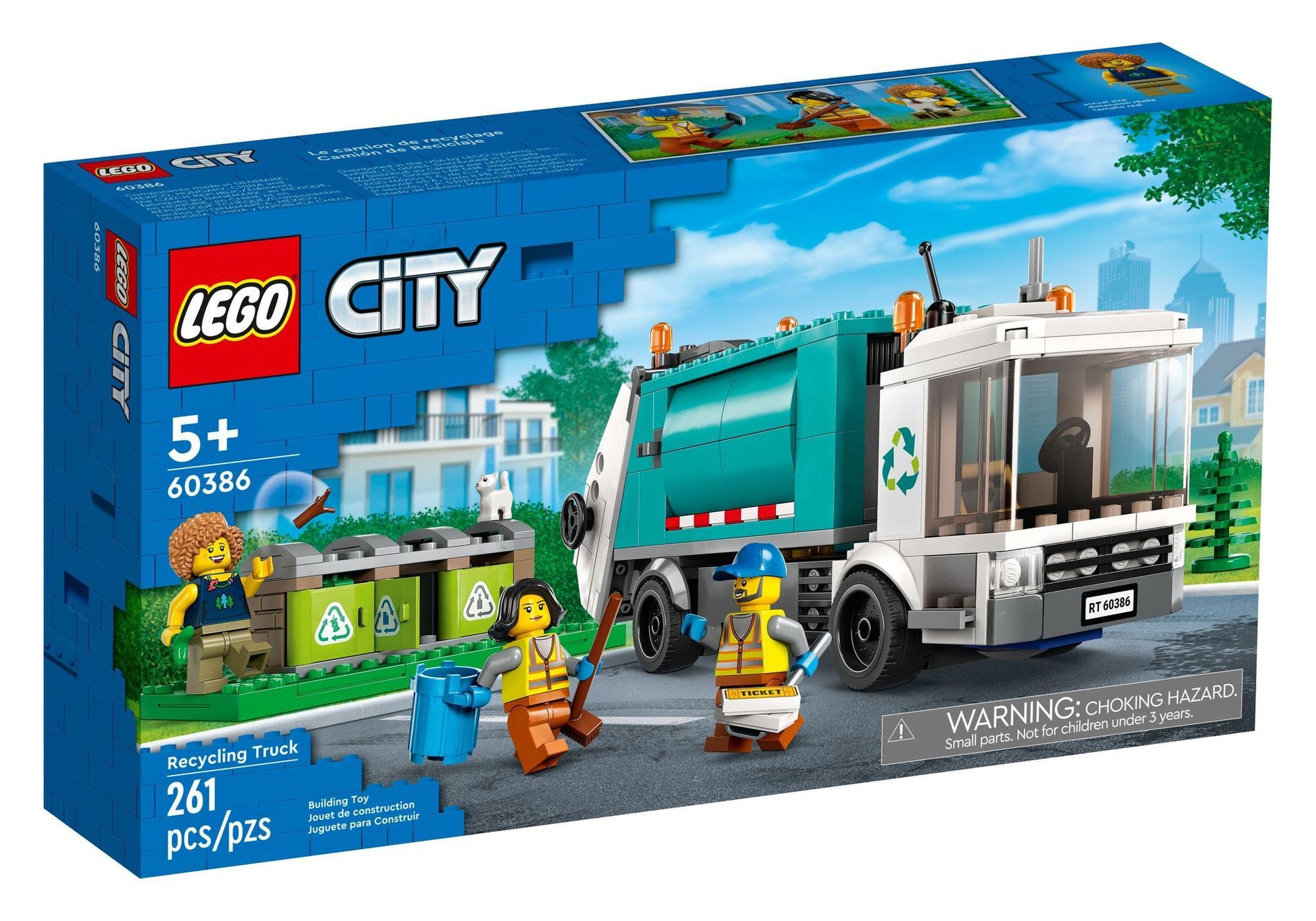 Lego 60386 City: Müllabfuhr - plegobil