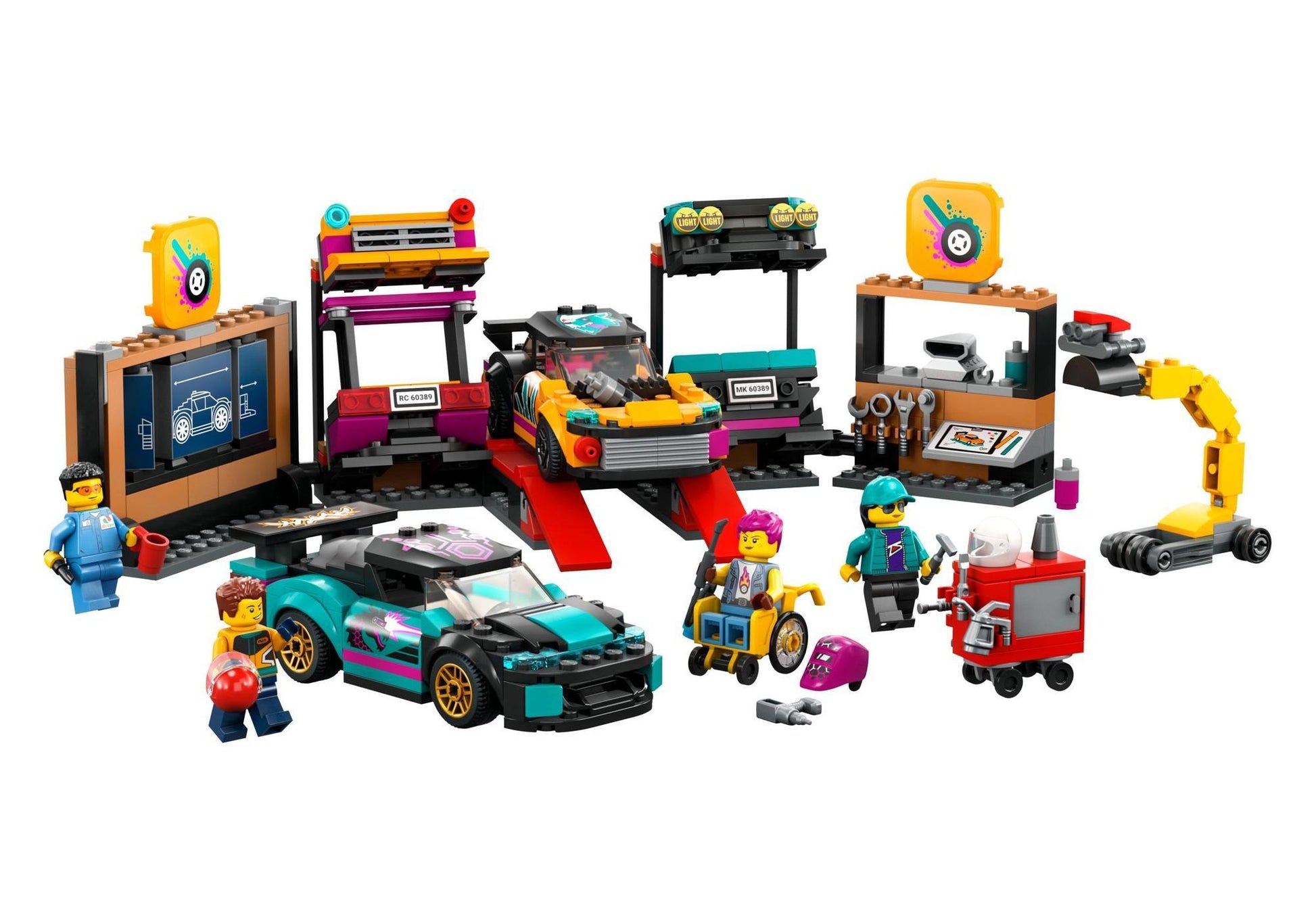 Lego 60389 City: Autowerkstatt - plegobil