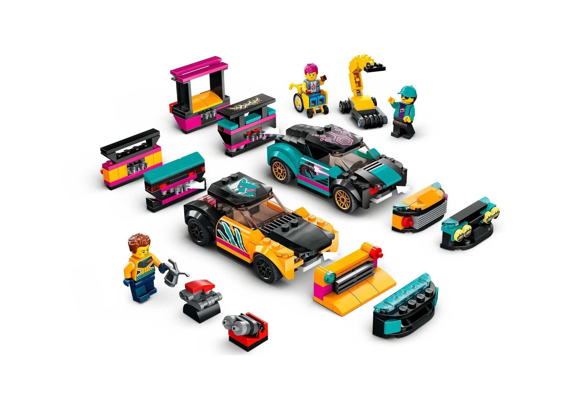 Lego 60389 City: Autowerkstatt - plegobil