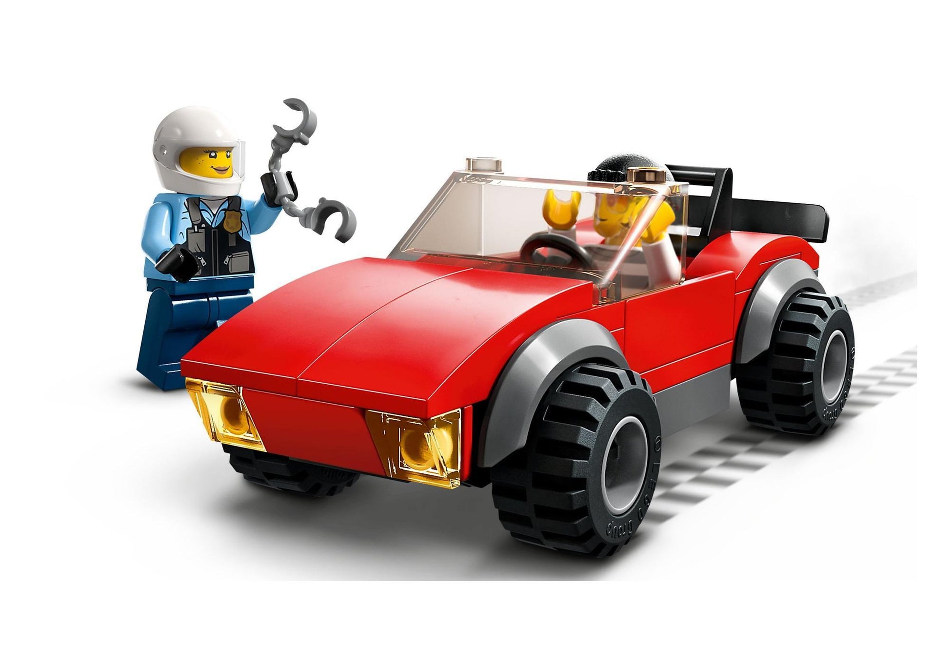 Lego 60392 City: Verfolgungsjagd mit dem Polizeimotorrad - plegobil