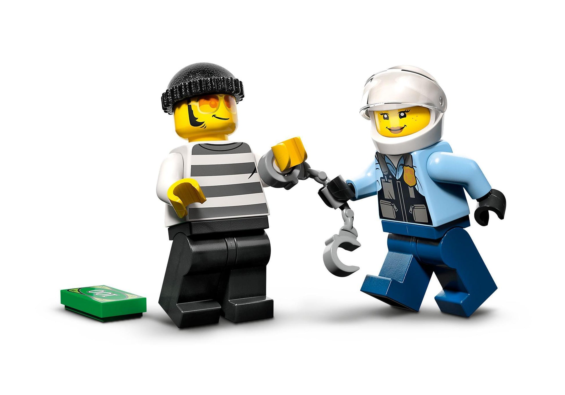 Lego 60392 City: Verfolgungsjagd mit dem Polizeimotorrad - plegobil