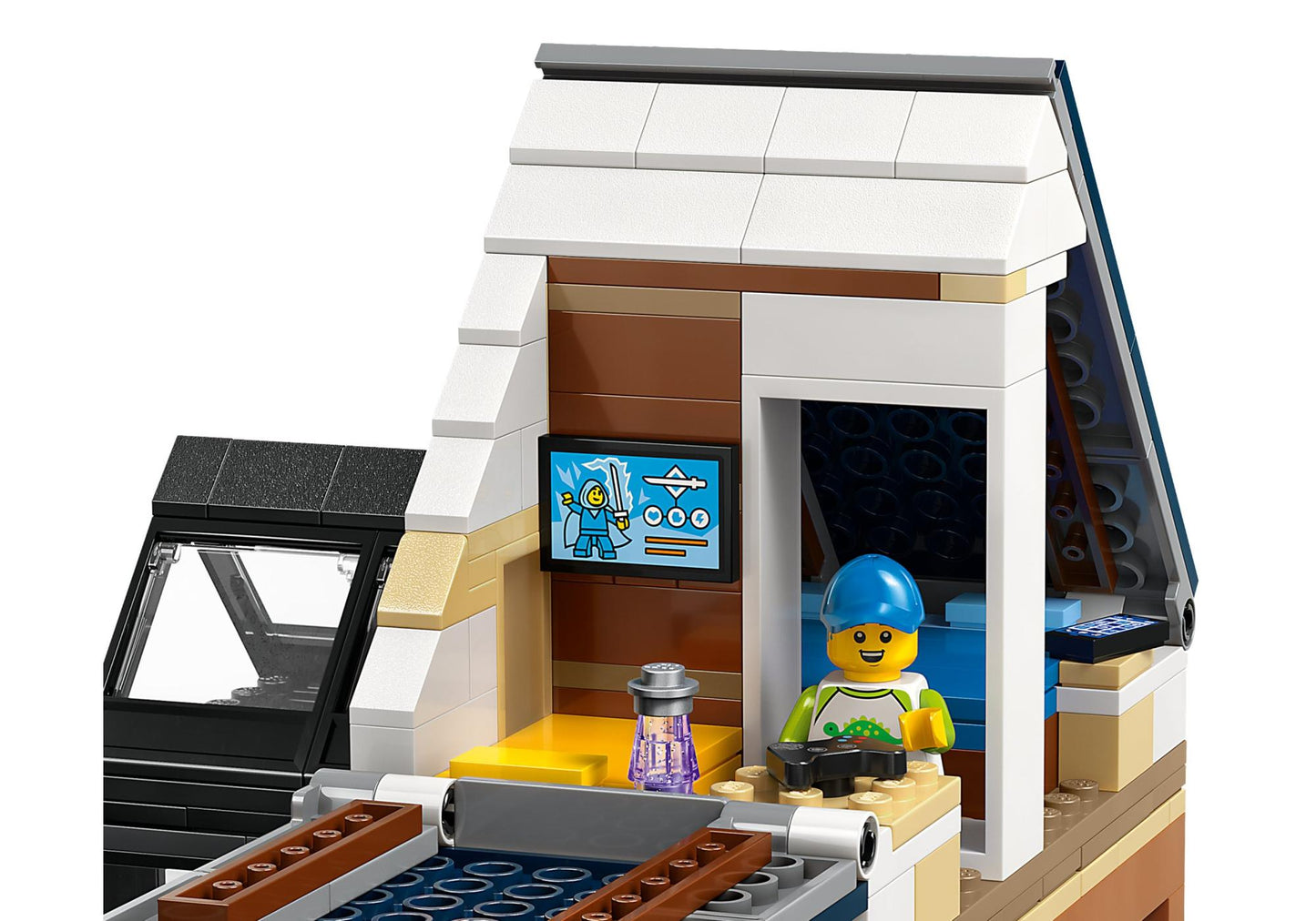 Lego 60398 City: Familienhaus mit Elektroauto - plegobil