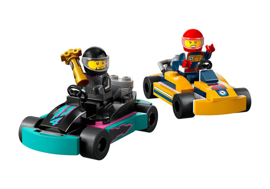 Lego 60400 City: Go-Karts mit Rennfahrern - plegobil