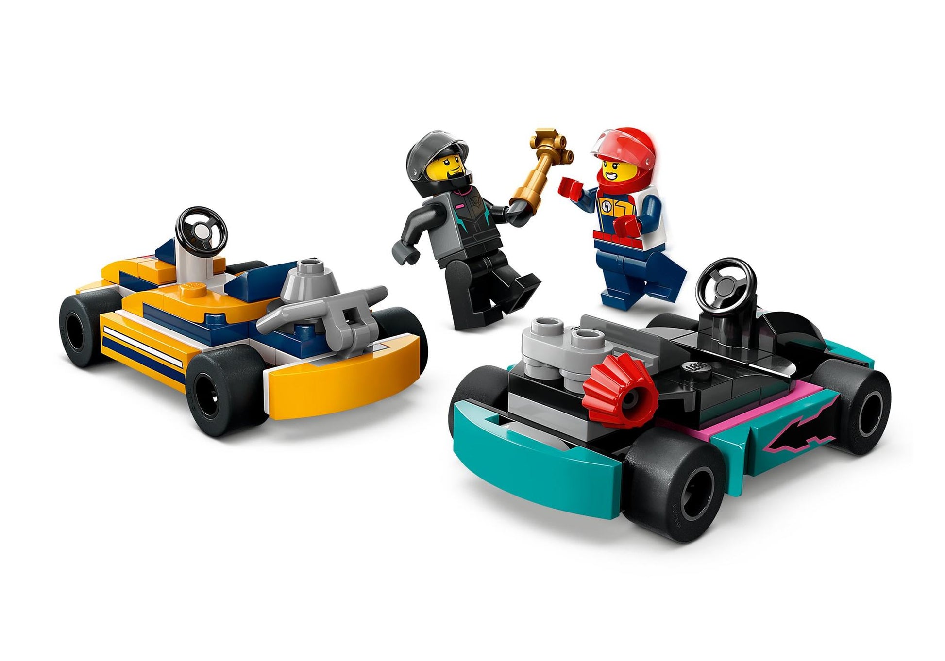 Lego 60400 City: Go-Karts mit Rennfahrern - plegobil
