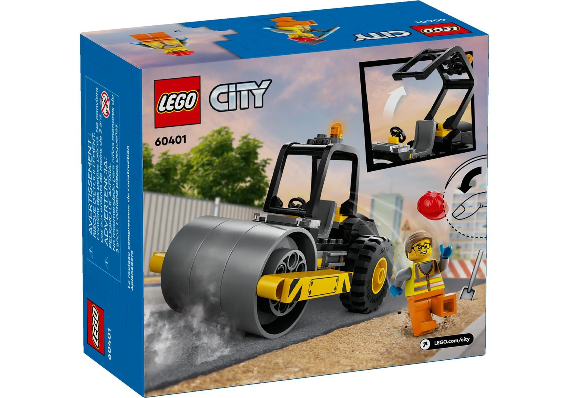 Lego 60401 City: Straßenwalze - plegobil