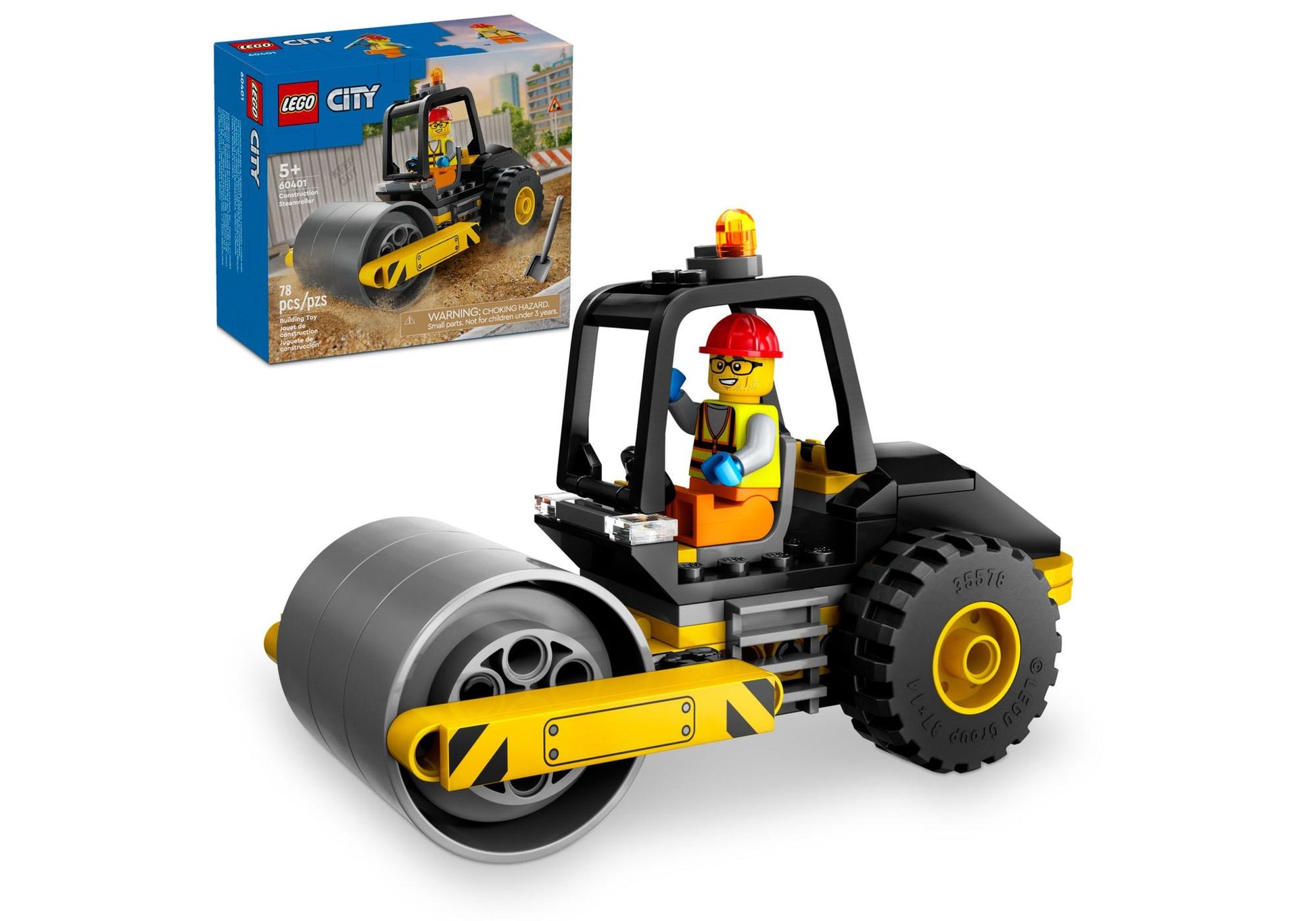 Lego 60401 City: Straßenwalze - plegobil