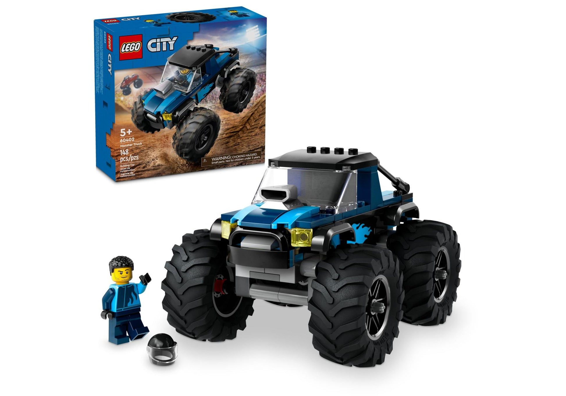 Lego 60402 City: Blauer Monstertruck - plegobil