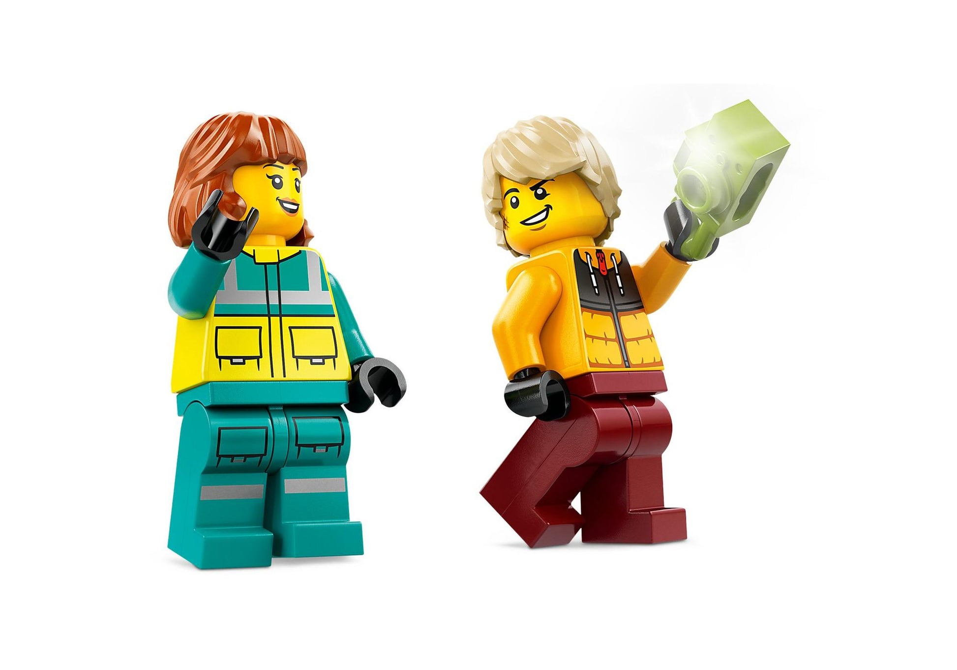 Lego 60403 City: Rettungswagen und Snowboarder - plegobil