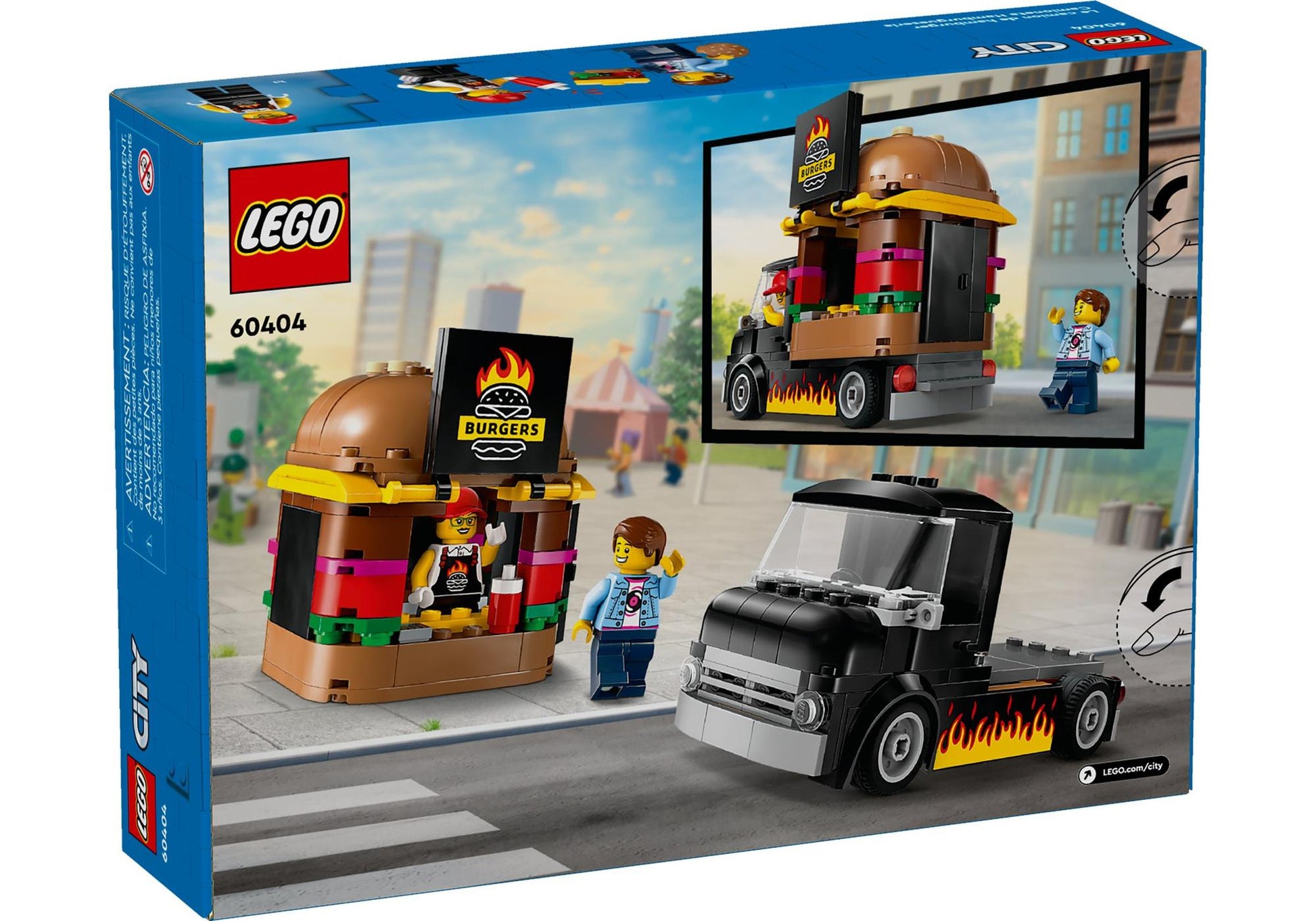 Lego 60404 City: Burger-Truck - plegobil
