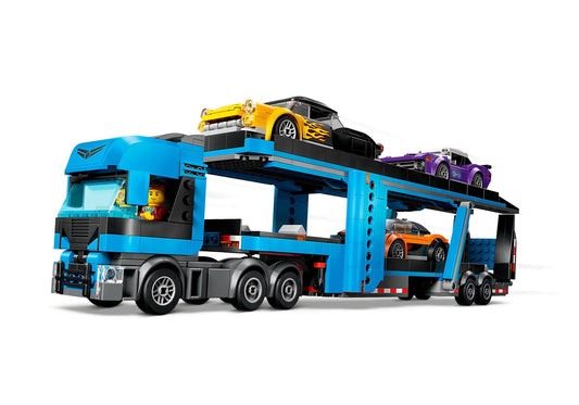 Lego 60408 City: Autotransporter mit Sportwagen - plegobil