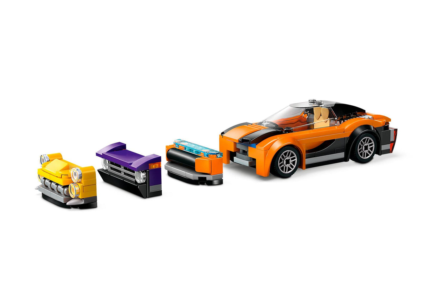 Lego 60408 City: Autotransporter mit Sportwagen - plegobil