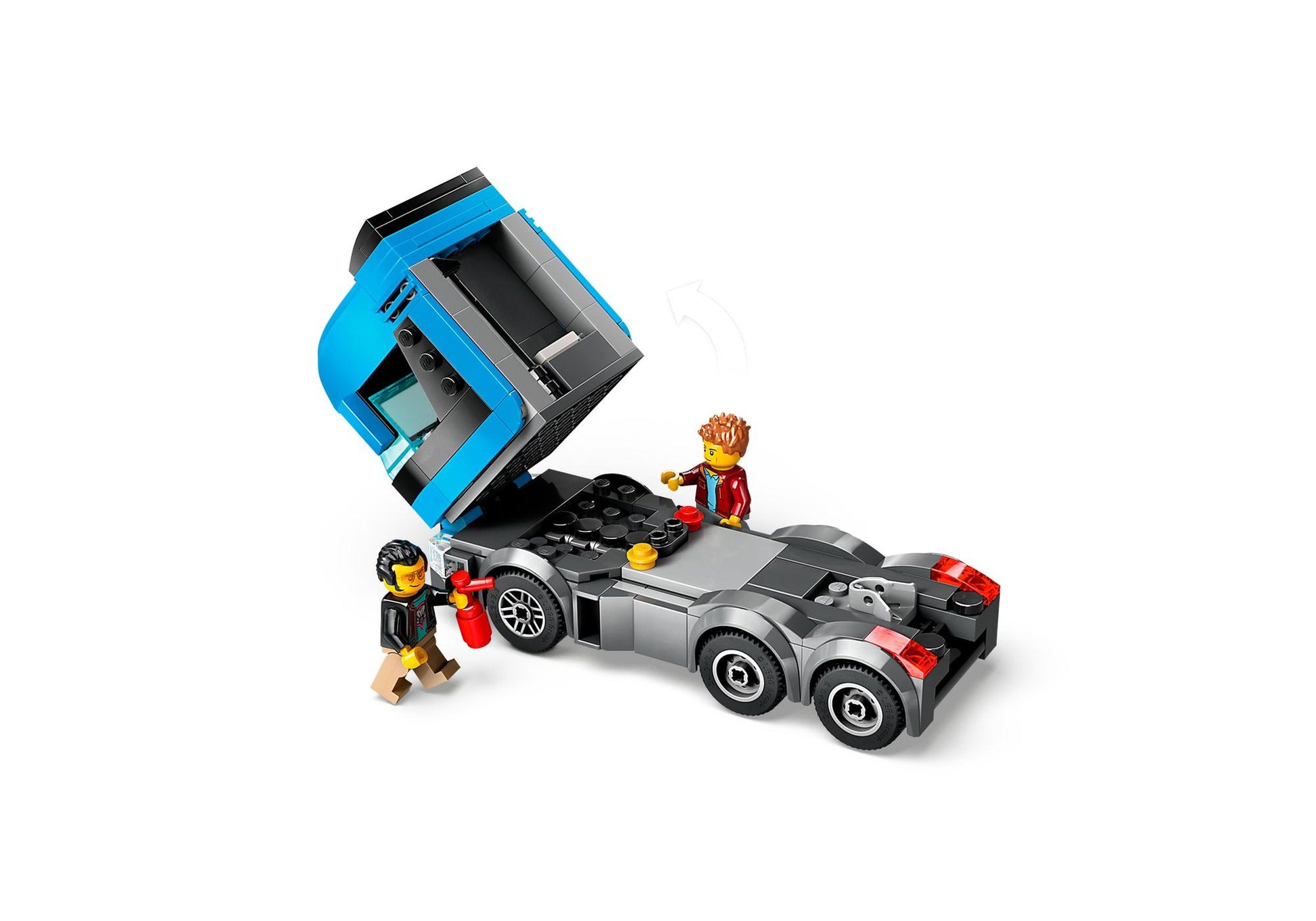 Lego 60408 City: Autotransporter mit Sportwagen - plegobil