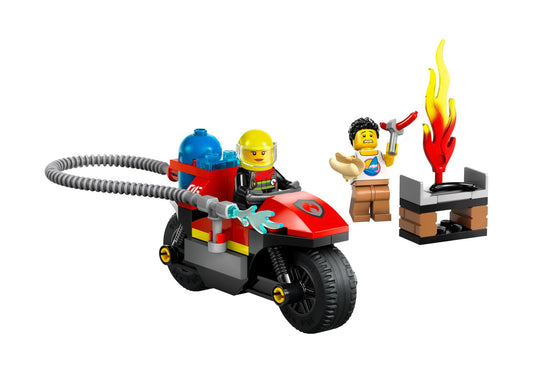 Lego 60410 City: Feuerwehrmotorrad - plegobil