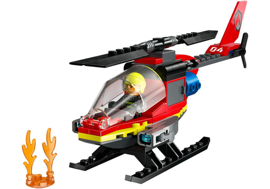 Lego 60411 City: Feuerwehrhubschrauber - plegobil