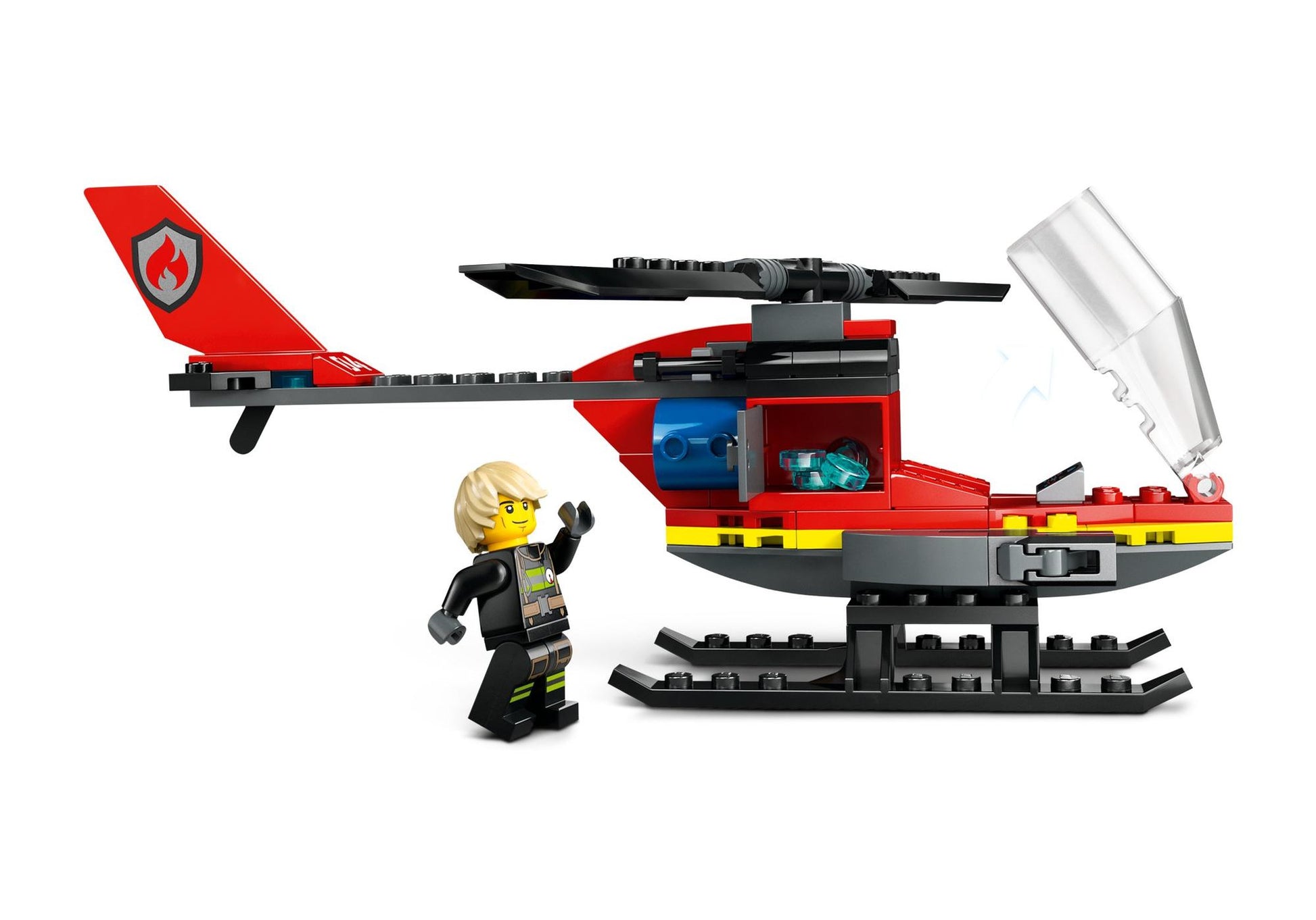 Lego 60411 City: Feuerwehrhubschrauber - plegobil