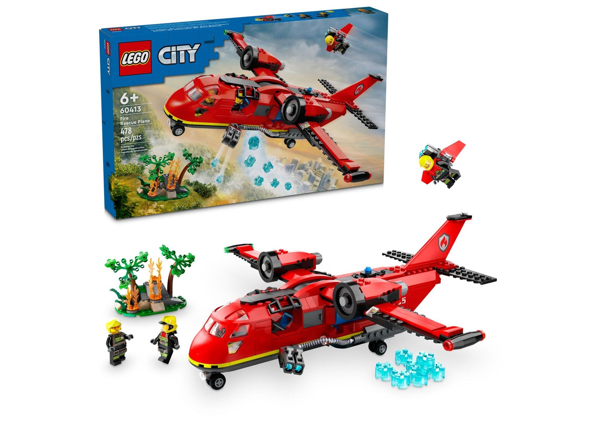 Lego 60413 City: Löschflugzeug - plegobil