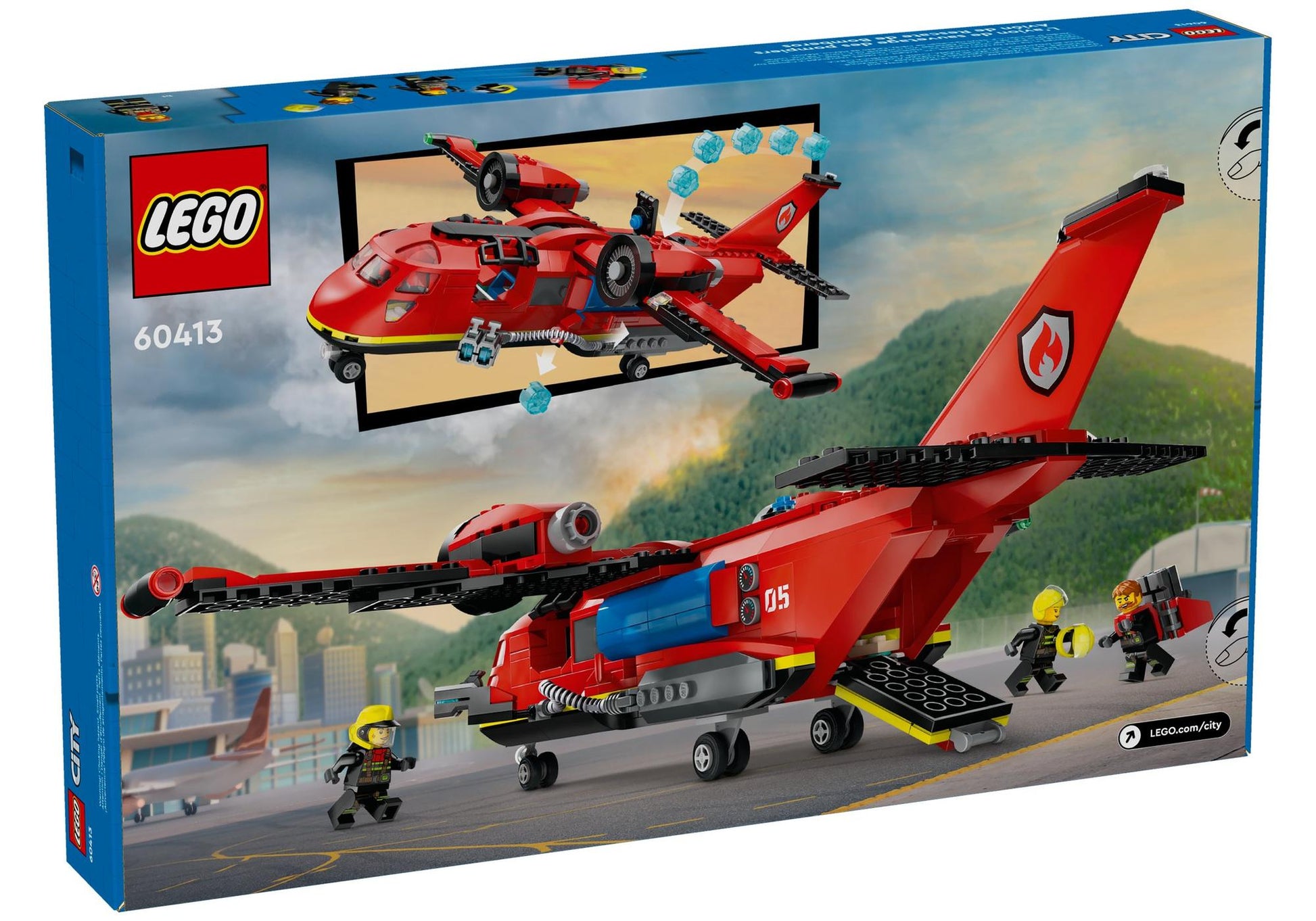 Lego 60413 City: Löschflugzeug - plegobil
