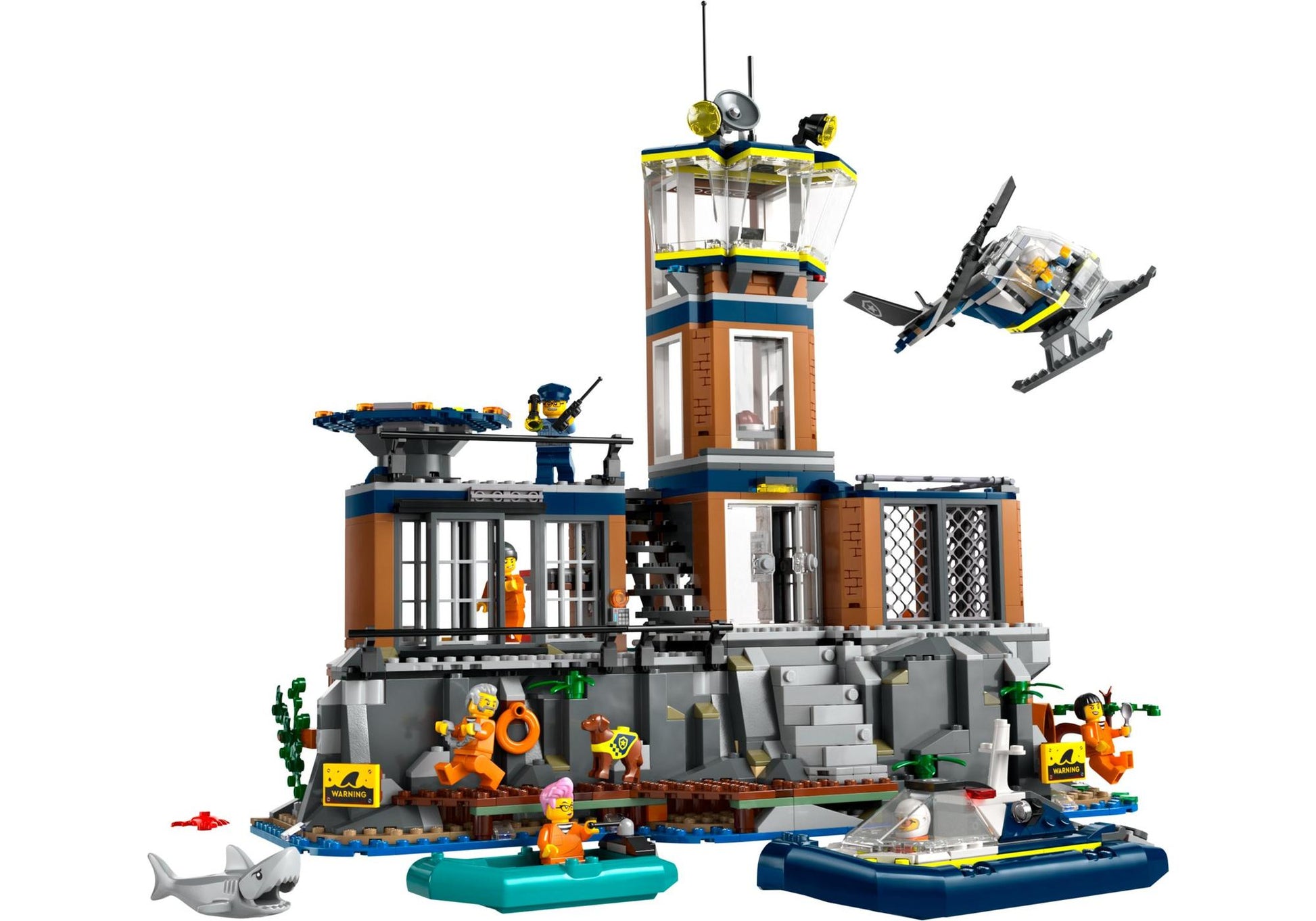 Lego 60419 City: Polizeistation auf der Gefängnisinsel - plegobil