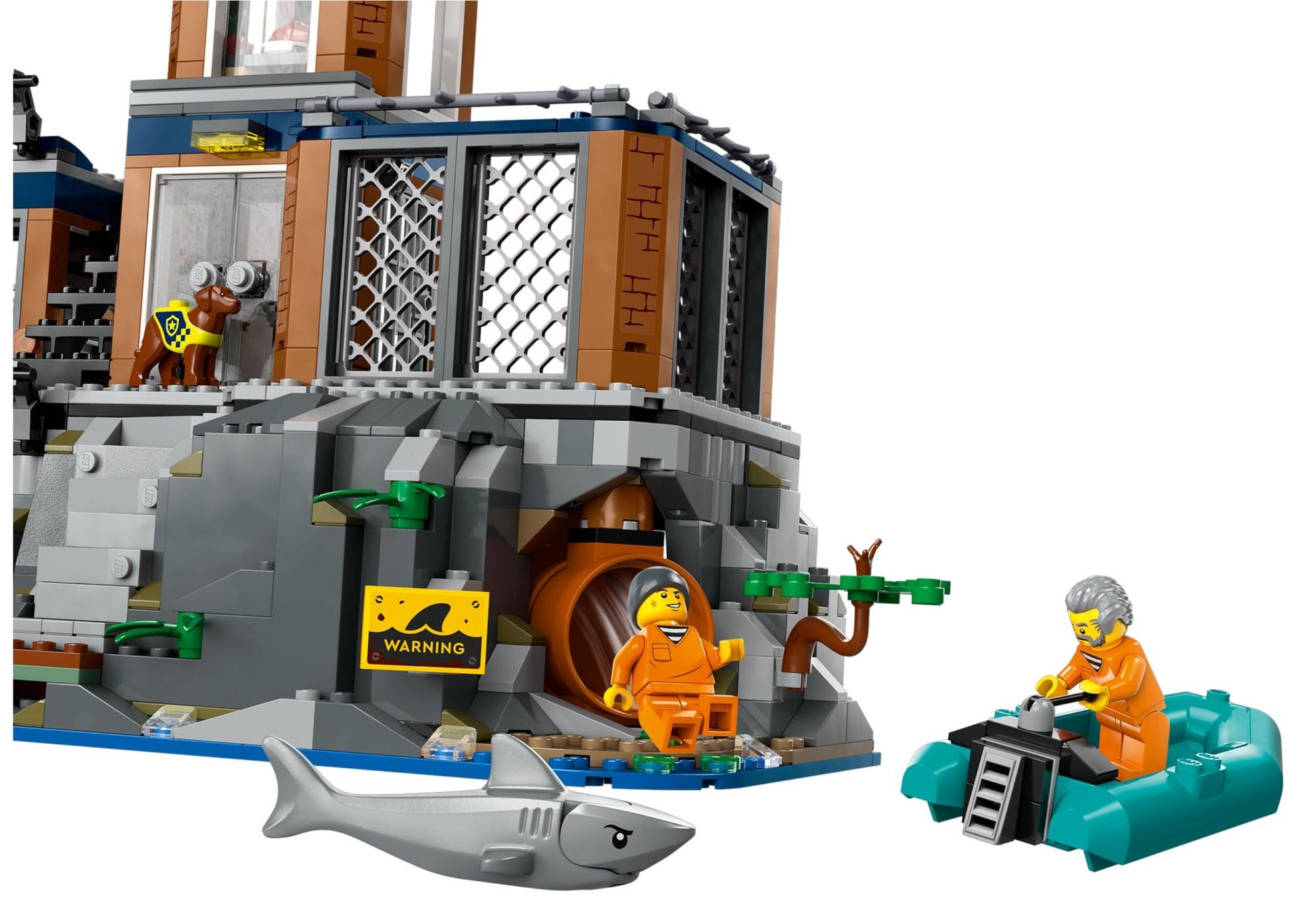 Lego 60419 City: Polizeistation auf der Gefängnisinsel - plegobil