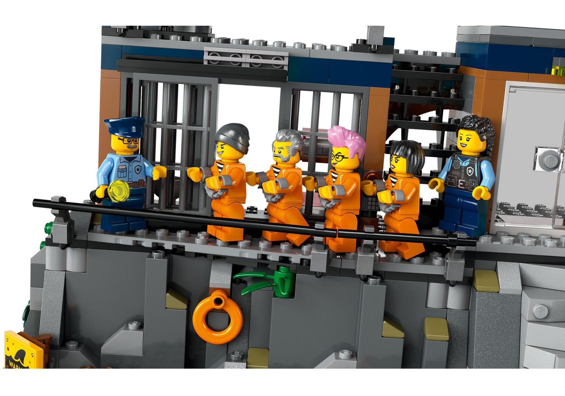 Lego 60419 City: Polizeistation auf der Gefängnisinsel - plegobil