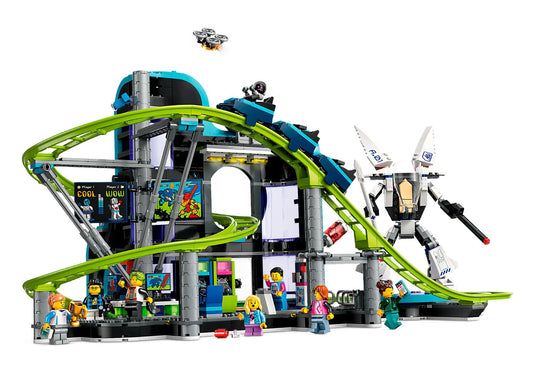 Lego 60421 City: Achterbahn mit Roboter-Mech - plegobil