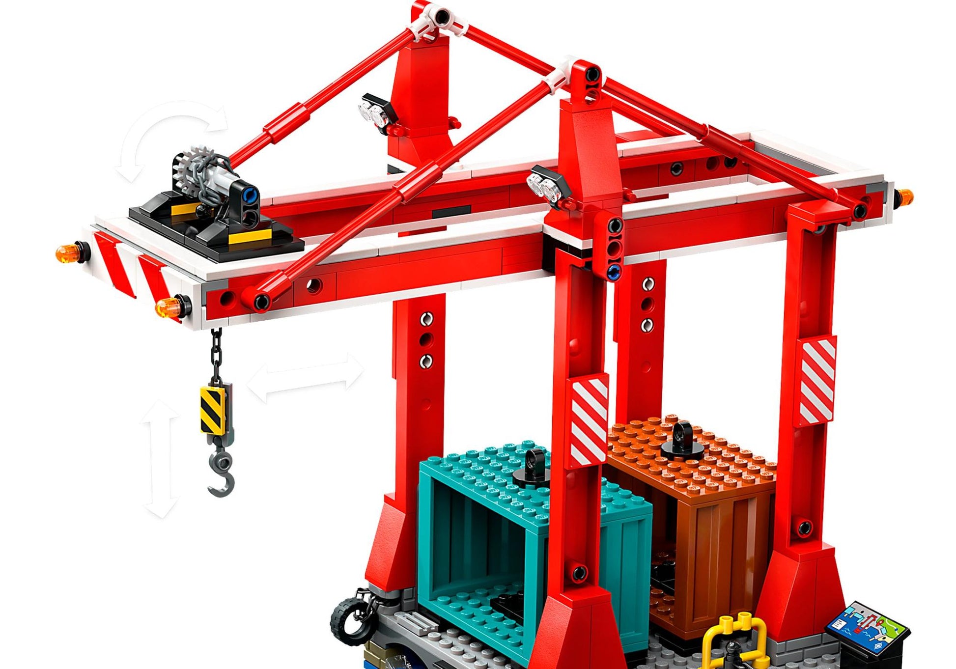 Lego 60422 City: Hafen mit Frachtschiff - plegobil