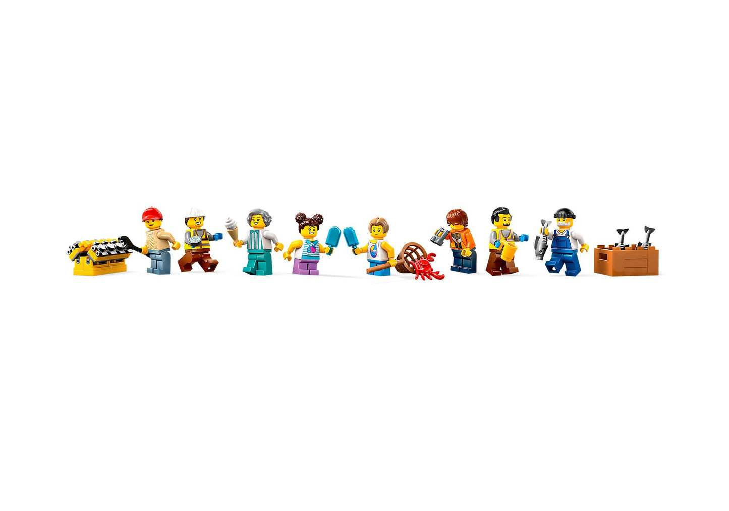 Lego 60422 City: Hafen mit Frachtschiff - plegobil