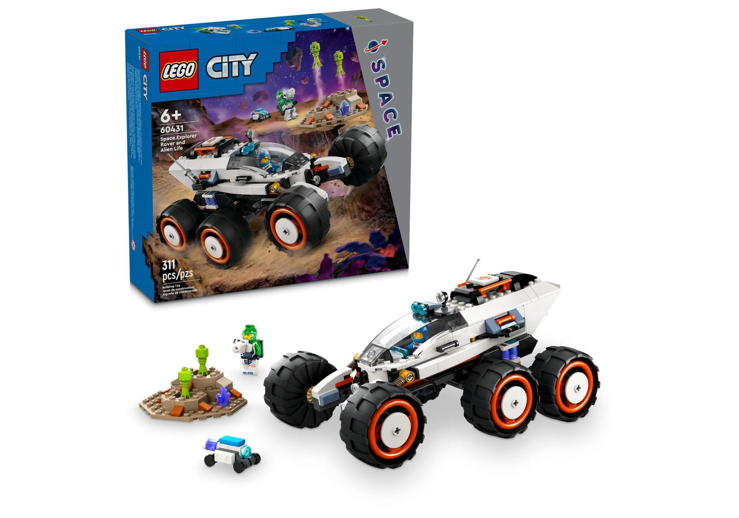 Lego 60431 City: Weltraum-Rover mit Außerirdischen - plegobil