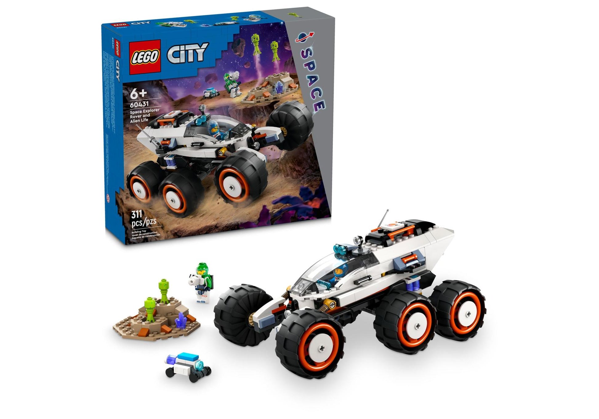 Lego 60431 City: Weltraum-Rover mit Außerirdischen - plegobil