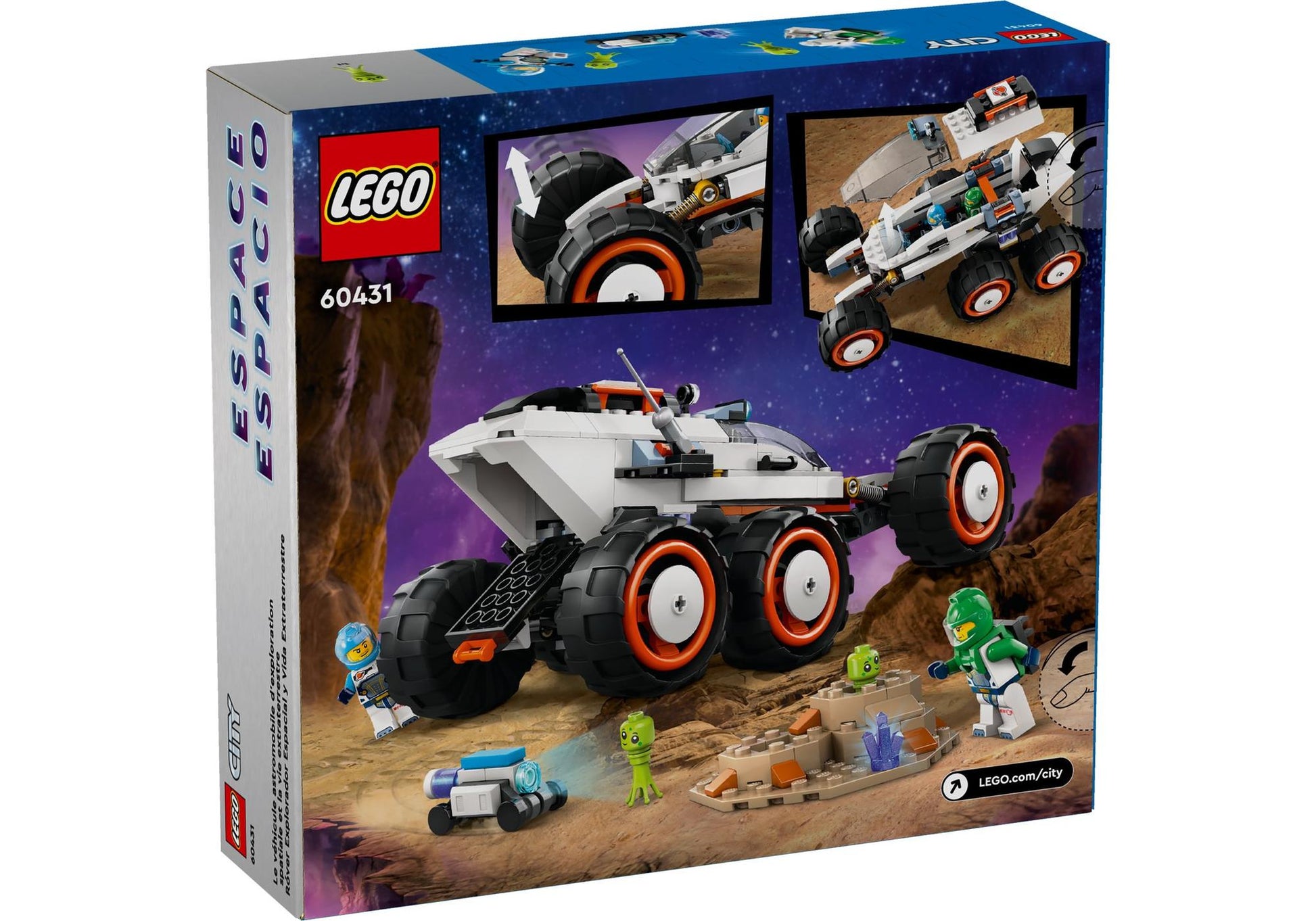 Lego 60431 City: Weltraum-Rover mit Außerirdischen - plegobil