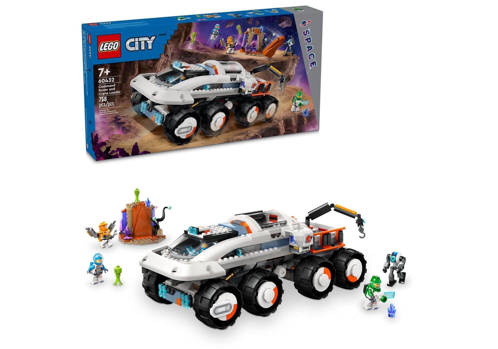 Lego 60432 City: Kommando-Rover mit Ladekran - plegobil