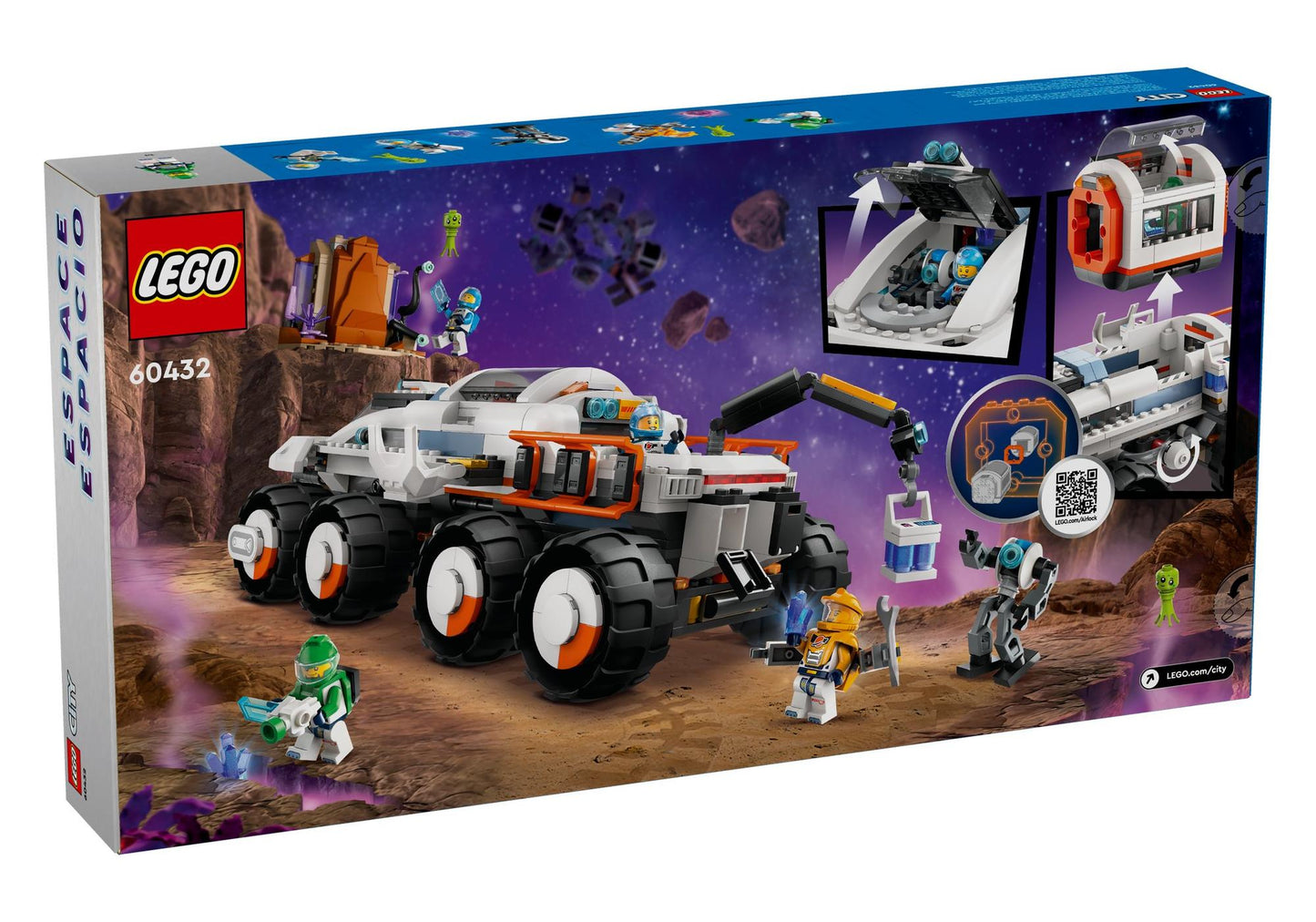 Lego 60432 City: Kommando-Rover mit Ladekran - plegobil