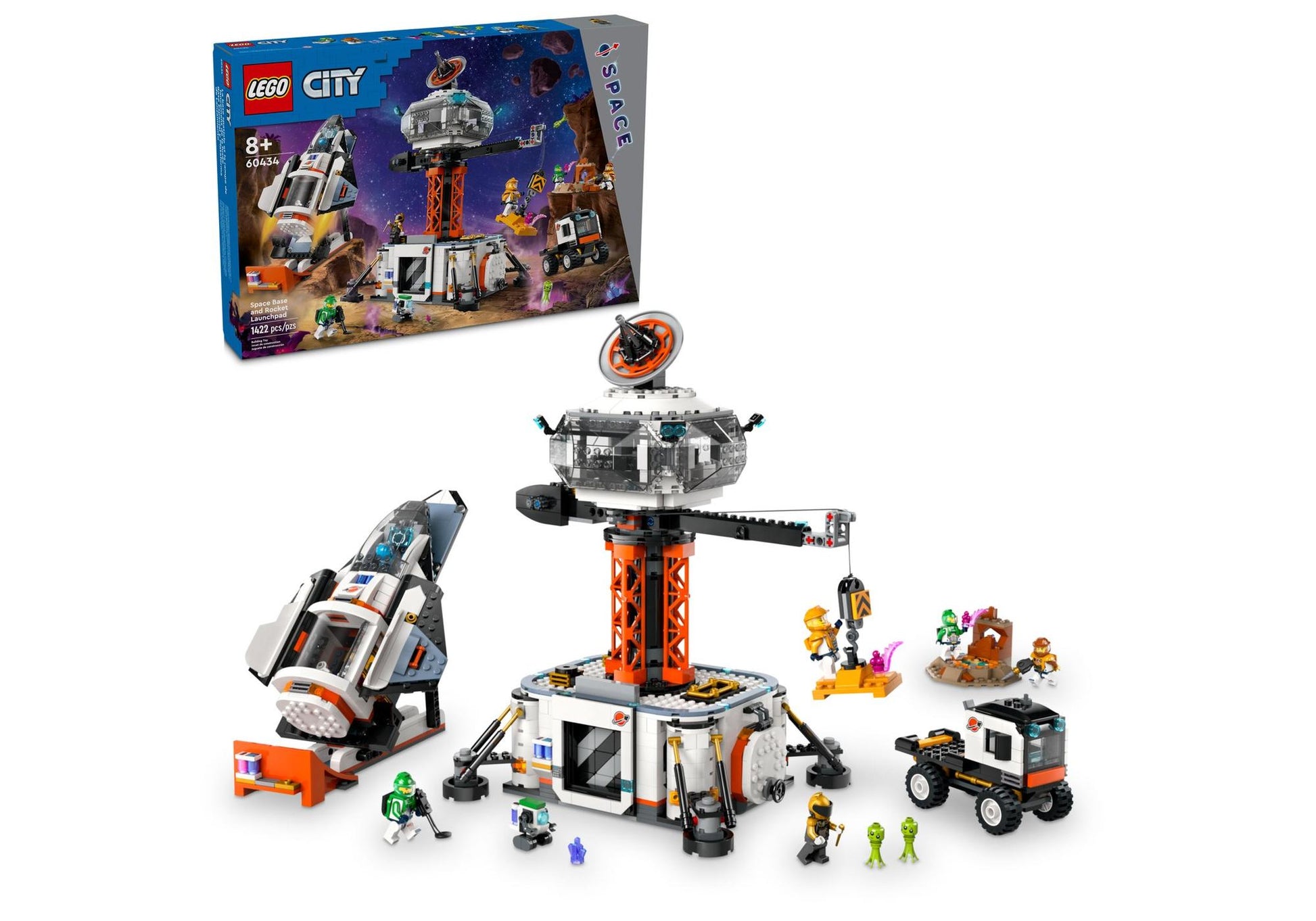 Lego 60434 City: Raumbasis mit Startrampe - plegobil