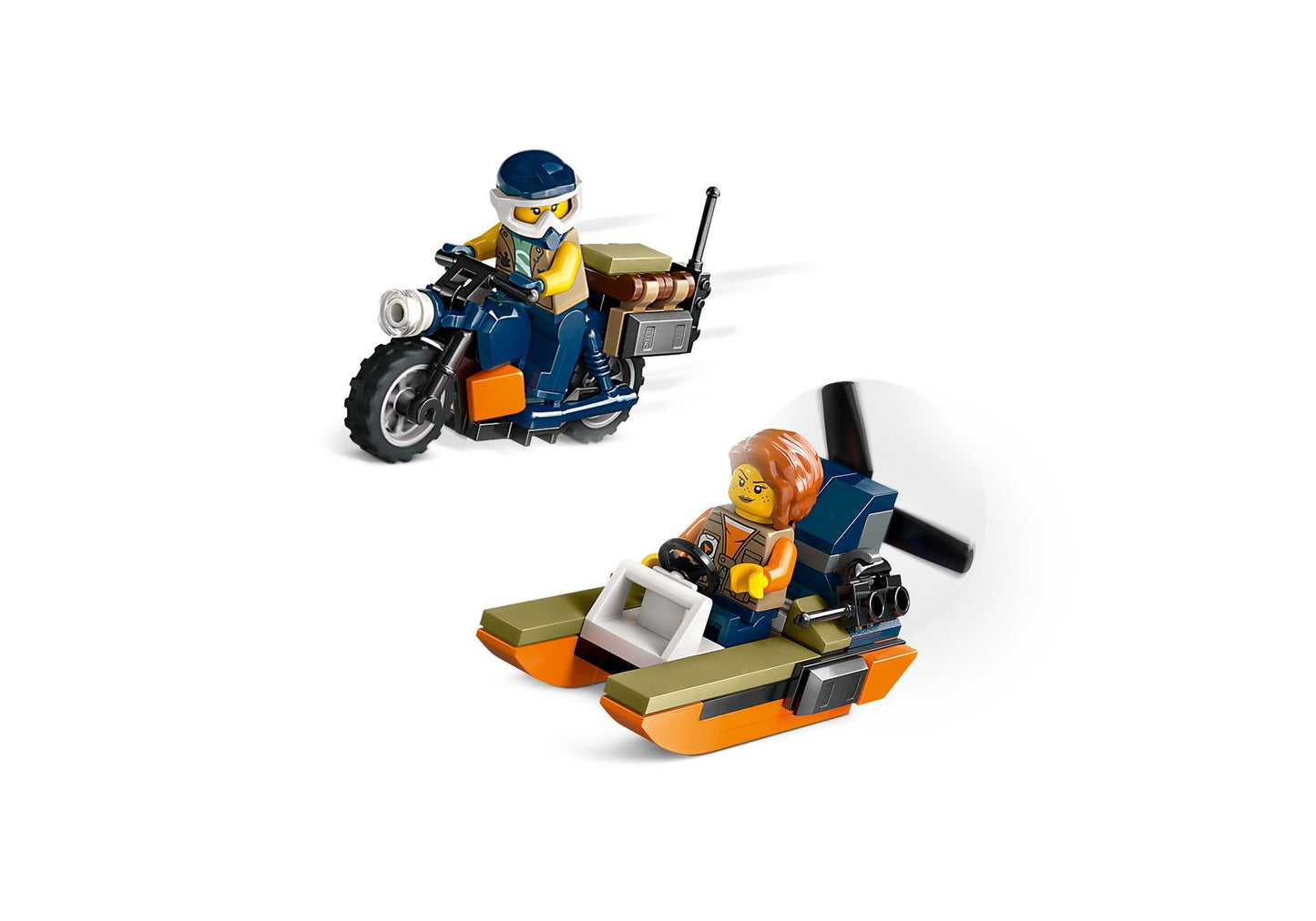 Lego 60437 City: Dschungelforscher-Hubschrauber - plegobil