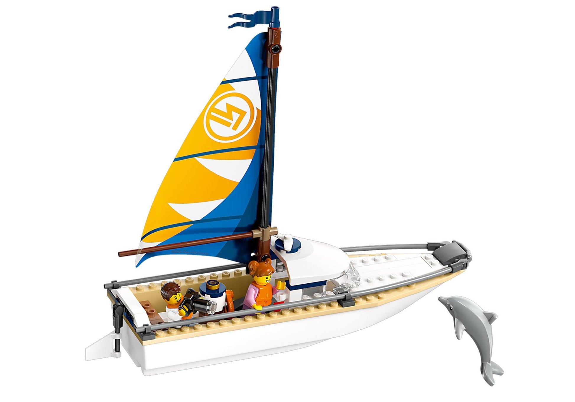 Lego 60438 City: Segelboot - plegobil