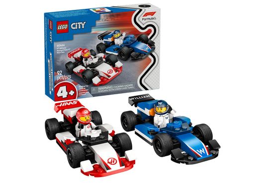 Lego 60464 City: F1 Williams Racing und Haas F1 Rennautos